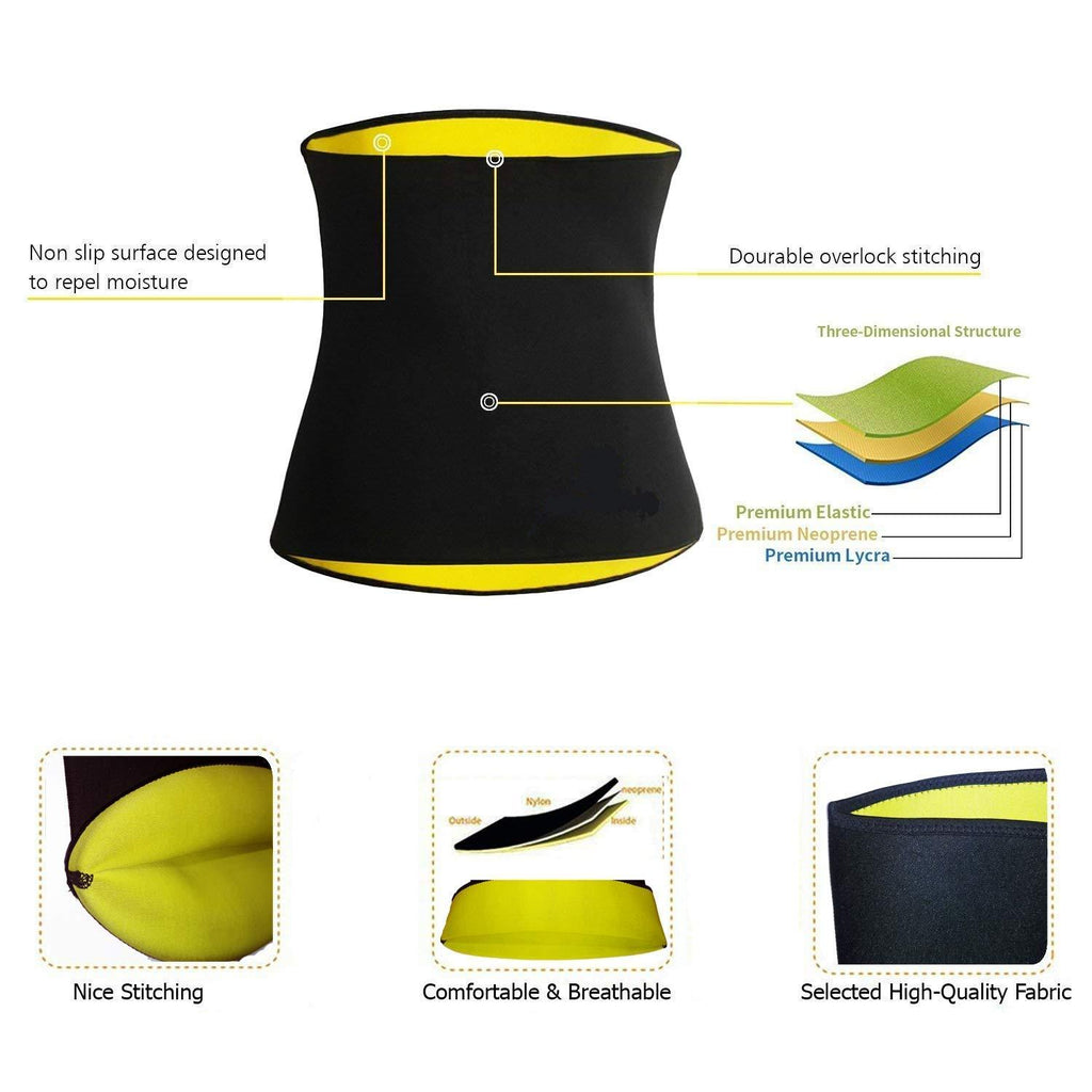 Hot Shaper Sweat Belt – Tummy Trimmer &amp; Slimming Support